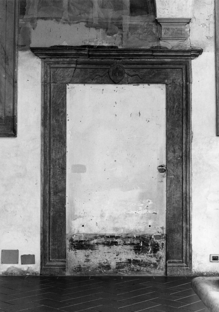 cornice architettonica - bottega toscana (seconda metà sec. XVII)