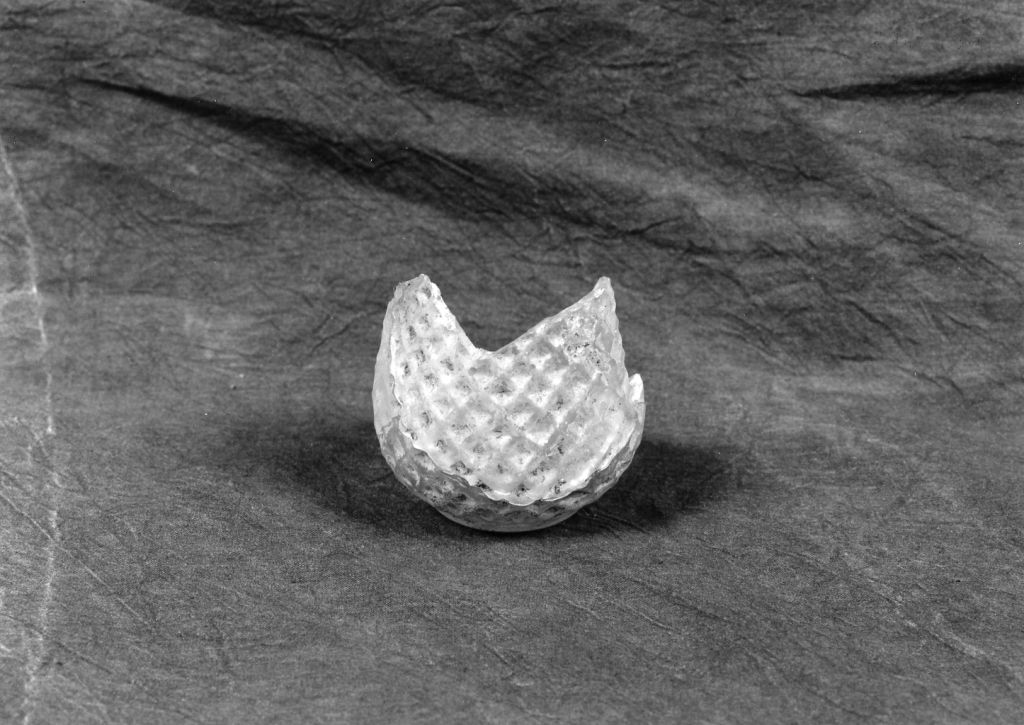 bicchiere, frammento - ambito italiano (prima metà sec. XV)