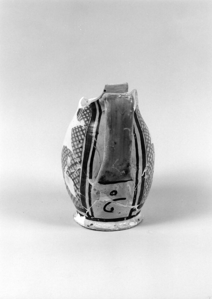 boccale, frammento - manifattura fiorentina (prima metà sec. XVI)