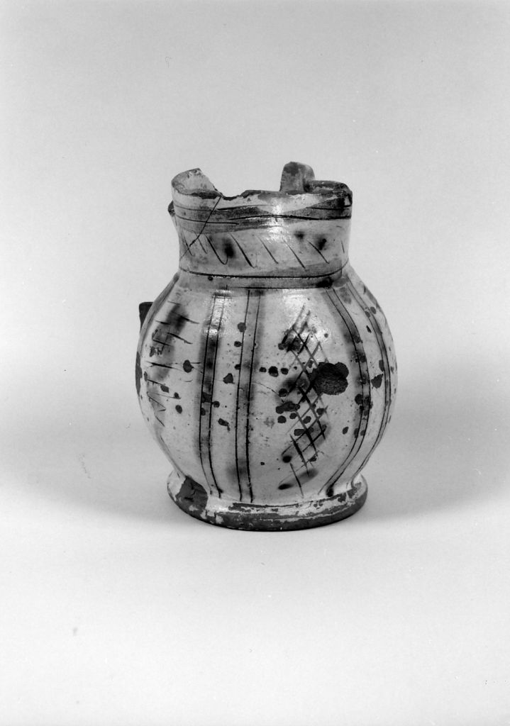 boccale, frammento - manifattura pisana (fine/inizio secc. XV/ XVI)