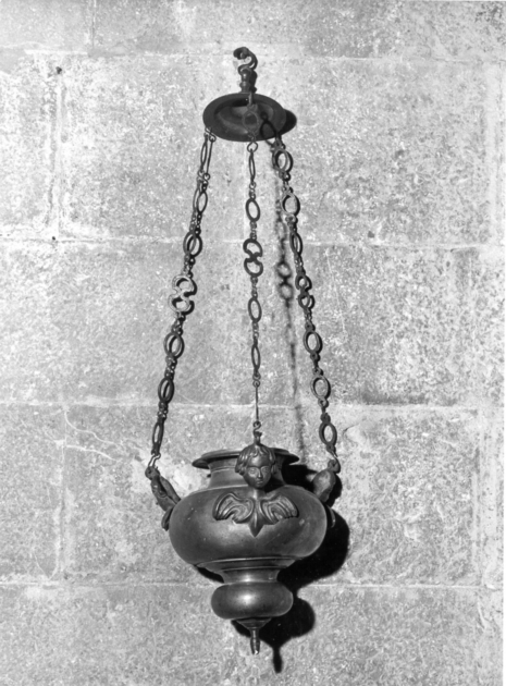 lampada pensile - ambito lucchese (sec. XVII)