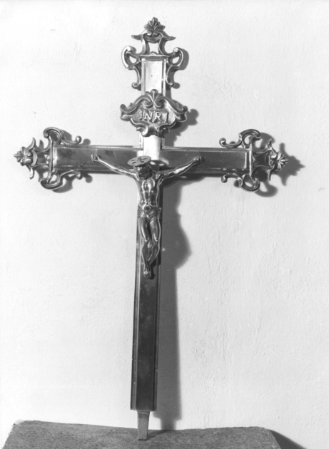 croce processionale - ambito lucchese (sec. XVIII)