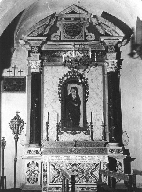 dossale - ambito garfagnino (sec. XVII)