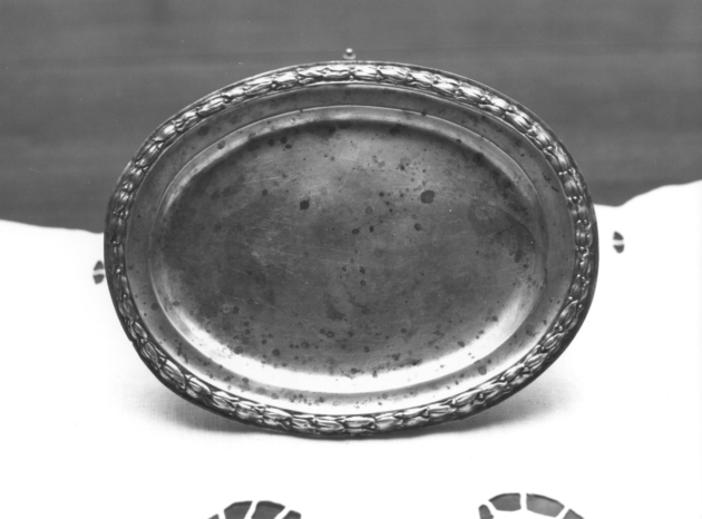 vassoio - ambito lucchese (sec. XVIII)