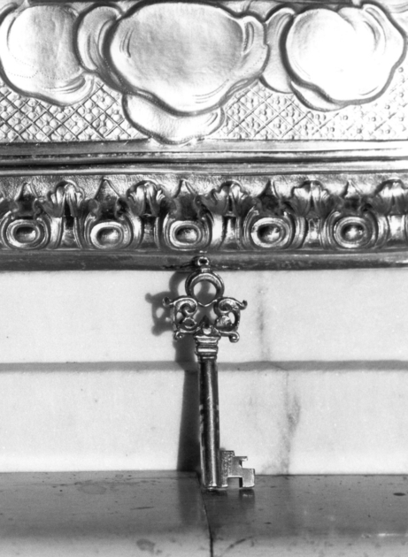 chiave del tabernacolo - ambito lucchese (sec. XVIII)