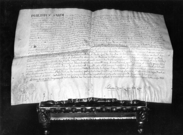 bolla - ambito romano (sec. XIX)