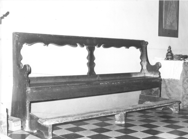 panca - ambito garfagnino (secc. XVIII/ XIX)
