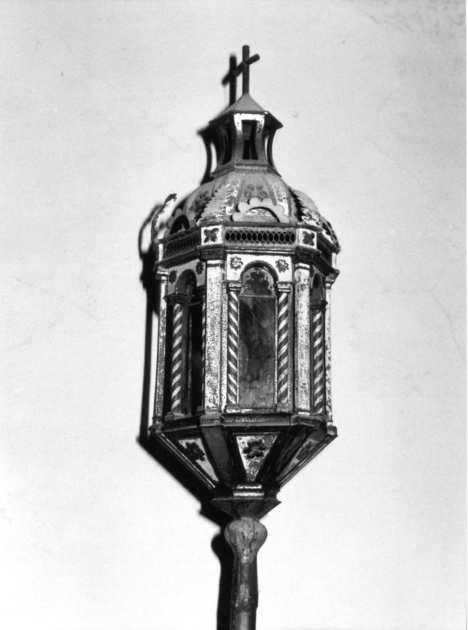 lanterna processionale, serie - ambito garfagnino (secc. XVIII/ XIX)