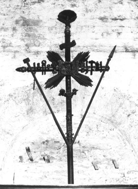 croce penitenziale - ambito garfagnino (secc. XVIII/ XIX)