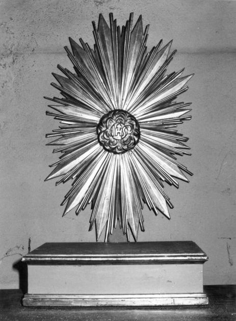 tronetto per esposizione eucaristica - ambito garfagnino (sec. XVIII)