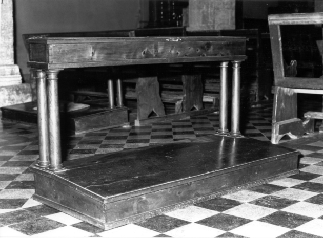 inginocchiatoio, serie - ambito garfagnino (sec. XIX)