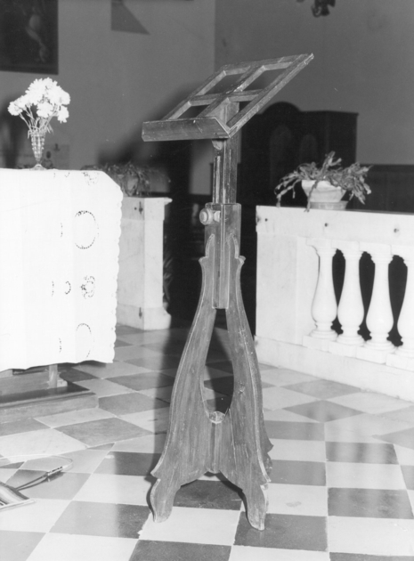 leggio, serie - ambito garfagnino (sec. XIX)