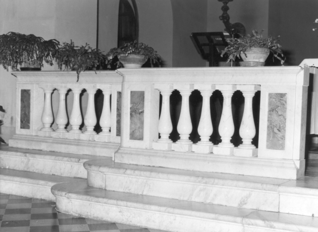 balaustrata - ambito apuoversiliese (sec. XVIII)