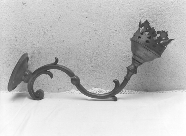 lampada ad olio - ambito toscano (sec. XVIII)