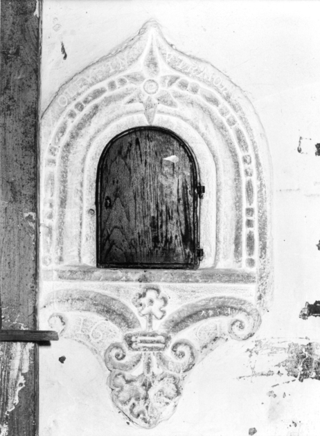 armadietto per oli santi - ambito garfagnino (sec. XVII)