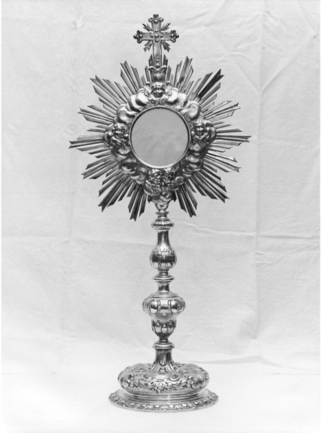 ostensorio di Giannini Giovanni Michele (sec. XVIII)