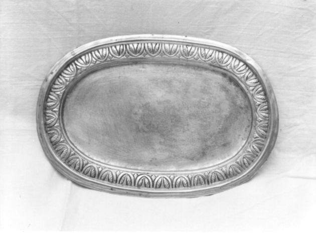 vassoio - bottega lucchese (sec. XVIII)