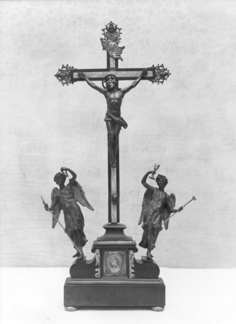 croce da tavolo - ambito garfagnino (sec. XVIII)