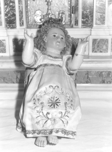 statuetta di presepio - manifattura italiana (fine/inizio secc. XIX/ XX)