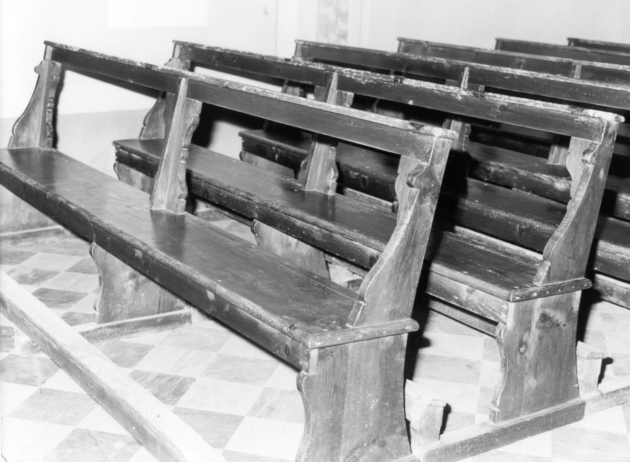 panca, serie - ambito garfagnino (sec. XVIII)