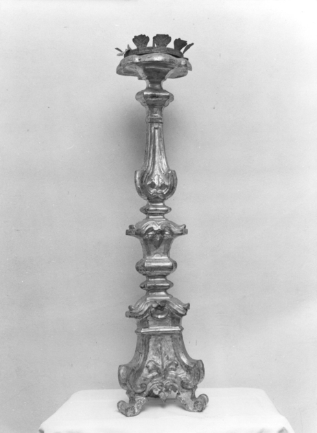 candeliere, serie - ambito garfagnino (sec. XVIII)