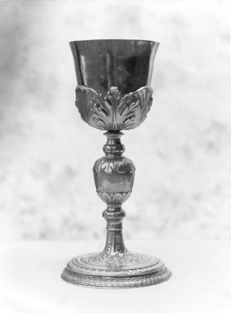 calice - bottega italiana (secc. XVIII/ XIX)