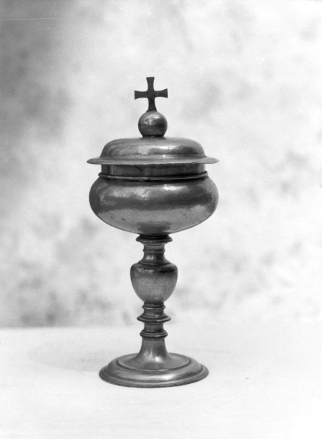 pisside - bottega italiana (secc. XVII/ XVIII)