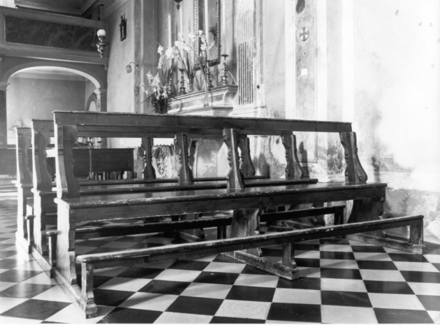 panca, serie - ambito garfagnino (sec. XVIII)