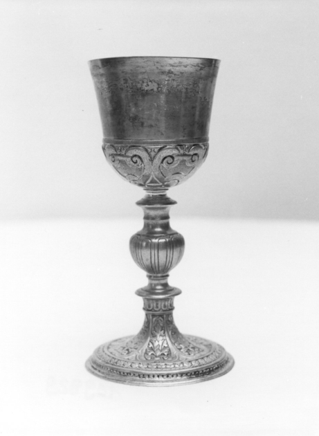 calice - bottega italiana (sec. XIX)