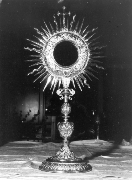 ostensorio - bottega lucchese (sec. XVII)