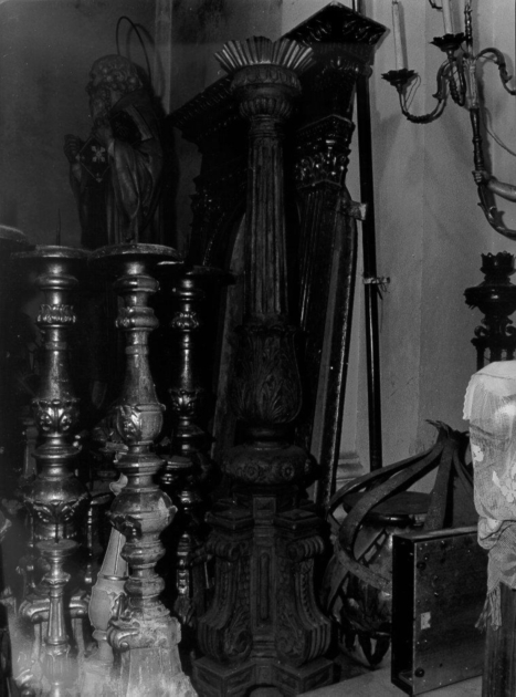 candelabro - bottega italiana (sec. XIX)