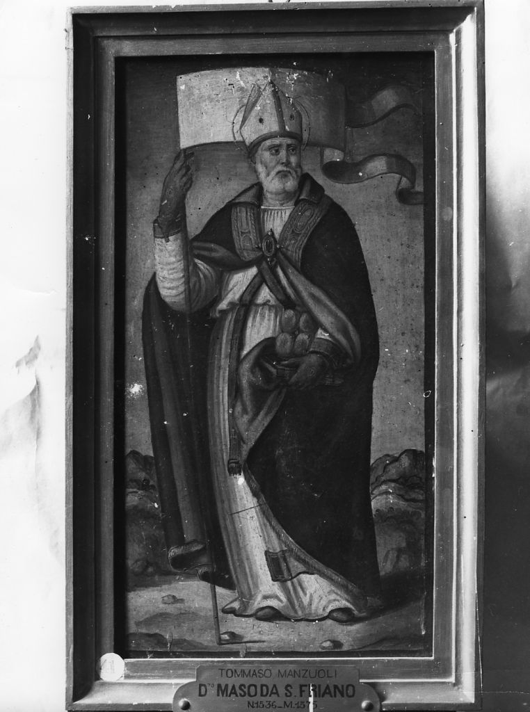 San Giusto (dipinto) di Manzuoli Tommaso detto Maso da San Friano (seconda metà sec. XVI)