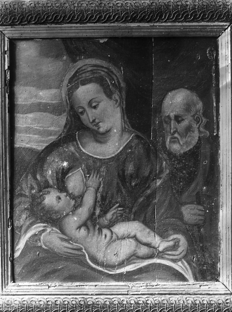 Sacra Famiglia (dipinto) - ambito greco-veneto (seconda metà sec. XVI)