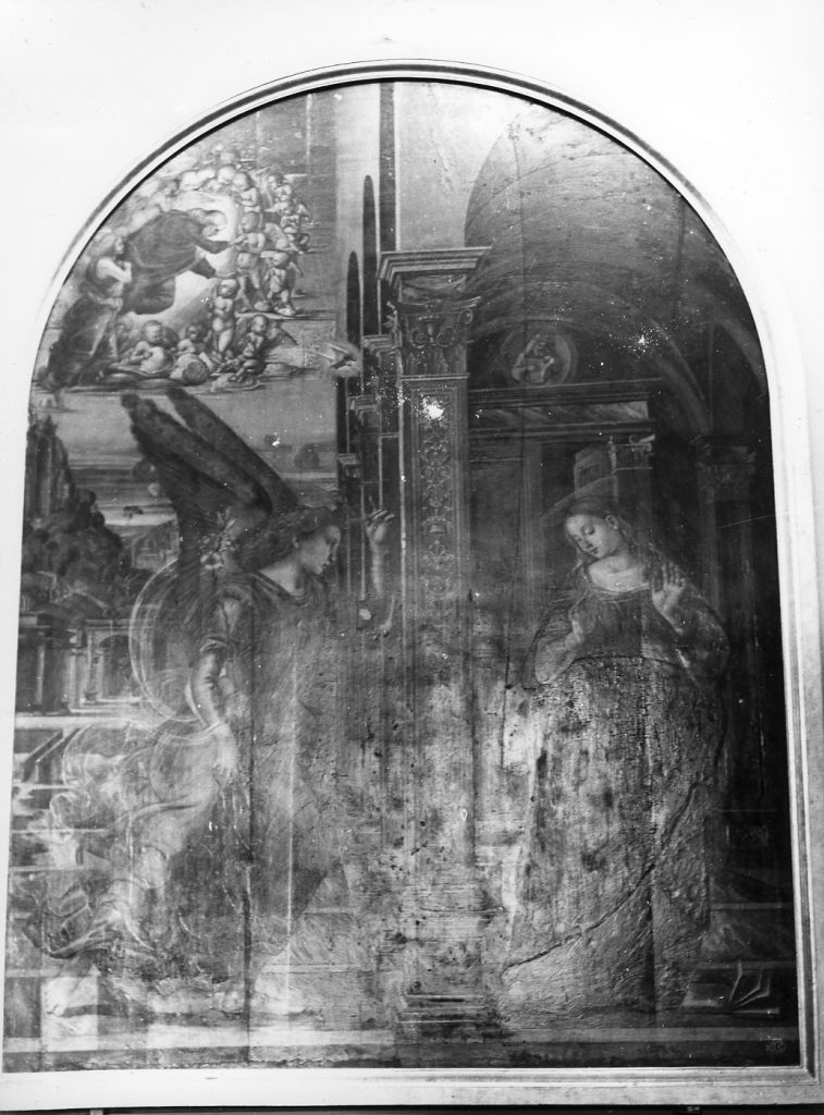 Annunciazione (dipinto) di Signorelli Luca (sec. XV)