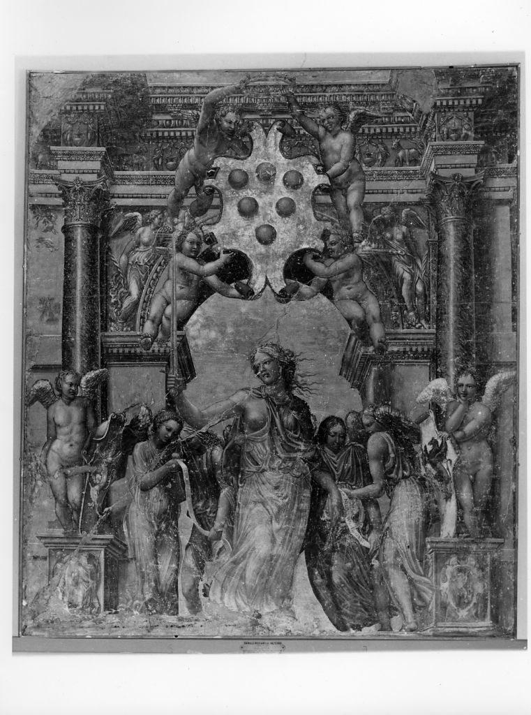 Giustizia (dipinto) di Ricciarelli Daniele detto Daniele da Volterra (sec. XVI)