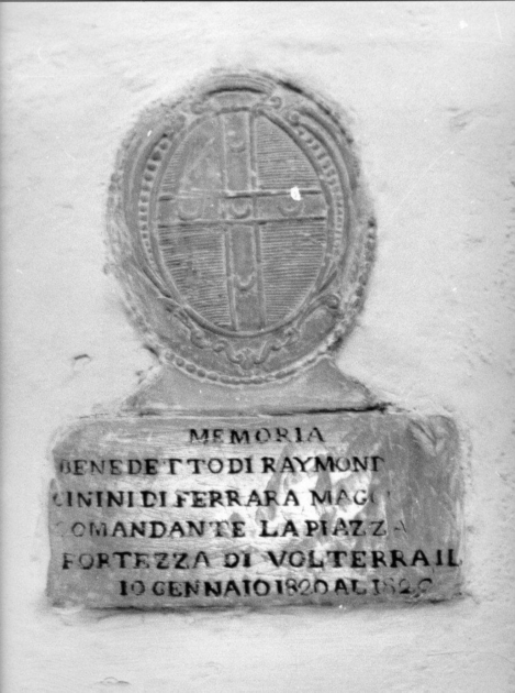 lapide - bottega italiana (sec. XIX)