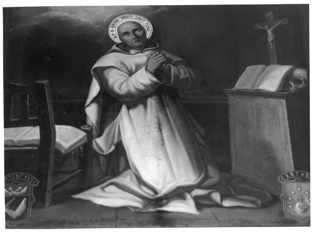 SAN BRUNO (dipinto) di Inge Medardo (inizio sec. XX)