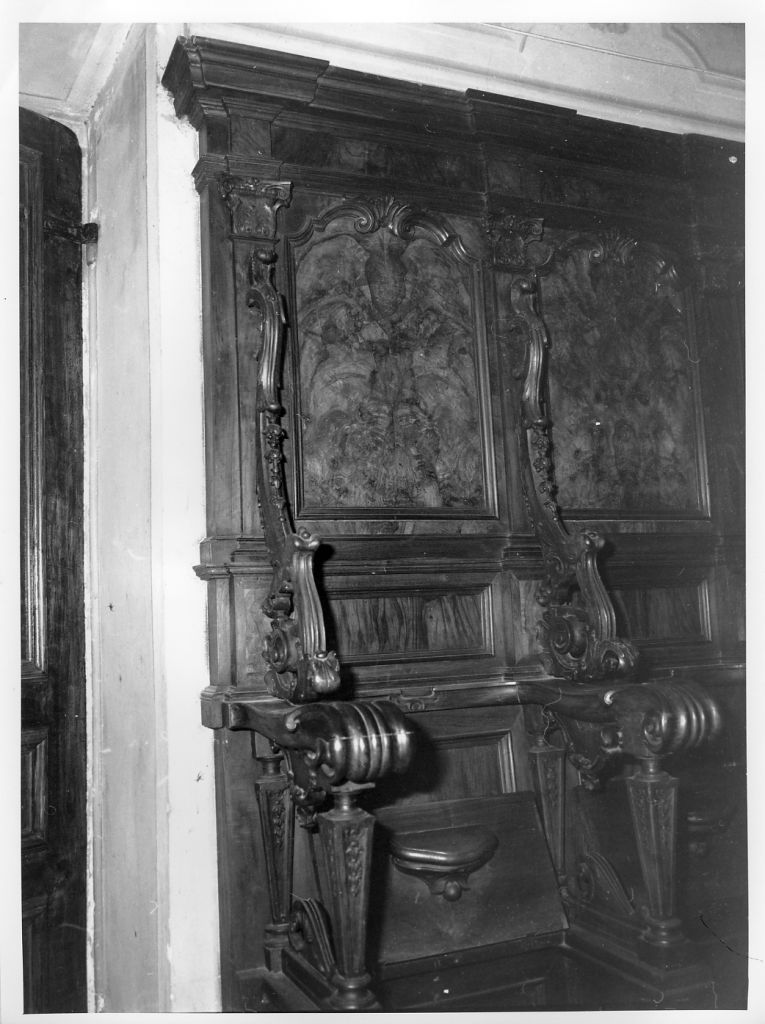 stalli del coro - bottega lucchese (prima metà sec. XVI)