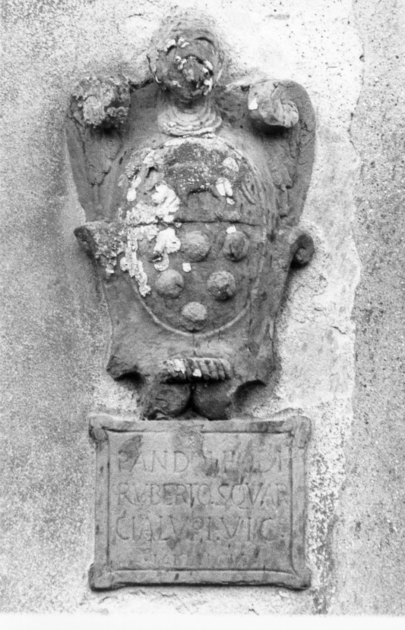 stemma gentilizio (rilievo) - bottega toscana (sec. XVII)