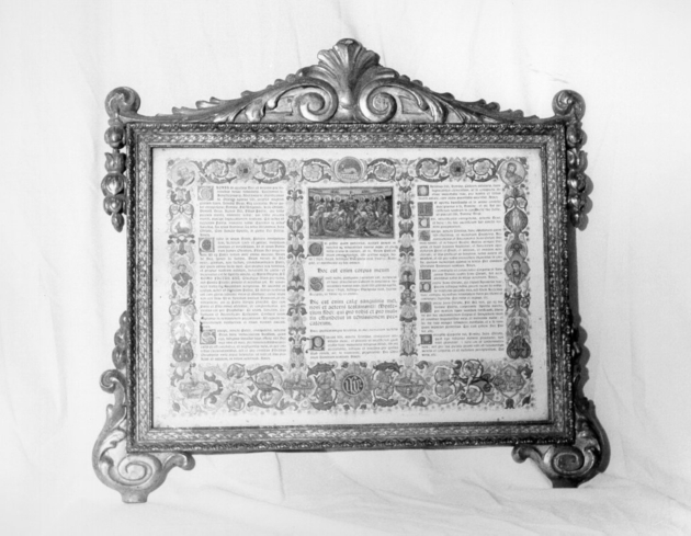 cartagloria - bottega toscana (inizio sec. XIX)