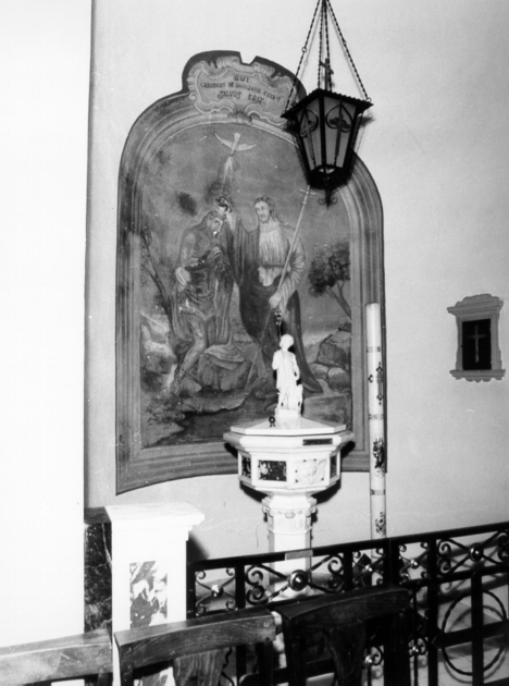 Battesimo di Cristo (dipinto) - ambito toscano (prima metà sec. XX)