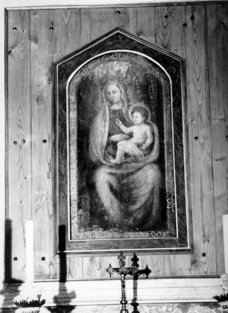 Madonna con Bambino (dipinto) - ambito toscano (metà sec. XV)