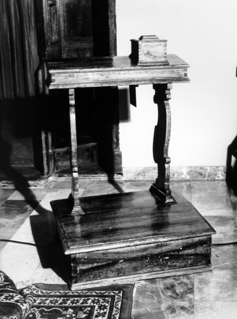 inginocchiatoio - bottega toscana (sec. XIX)