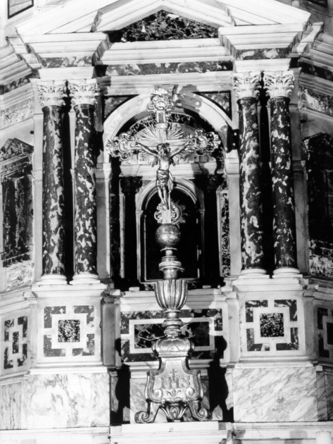 croce d'altare - bottega toscana (sec. XVIII)