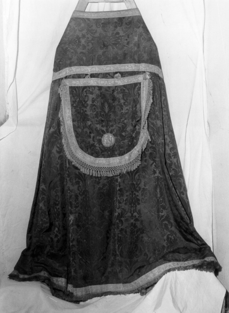 piviale - manifattura italiana (seconda metà sec. XIX)