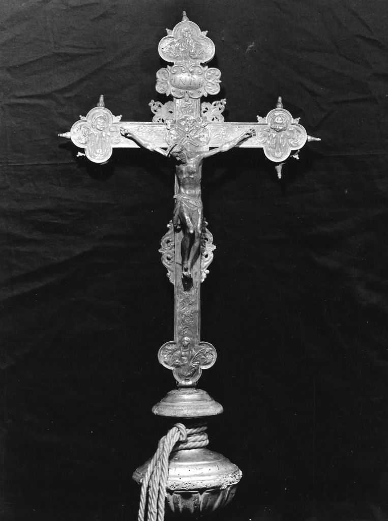 croce processionale - ambito italiano (sec. XVII)