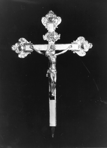 crocifisso - ambito italiano (metà sec. XVIII)