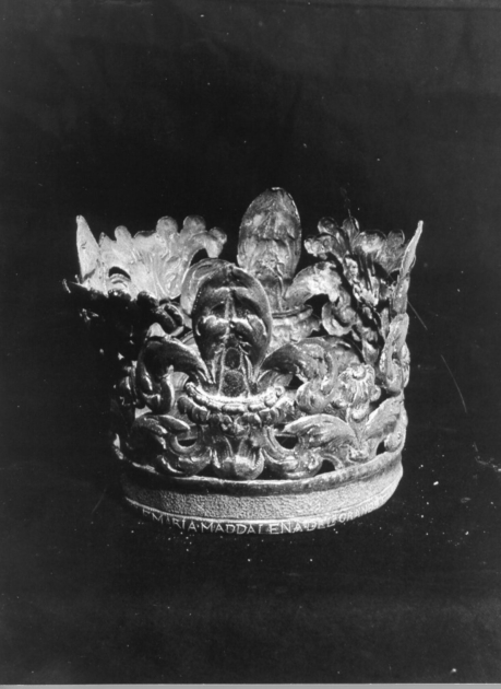corona da statua - bottega toscana (seconda metà sec. XVII)