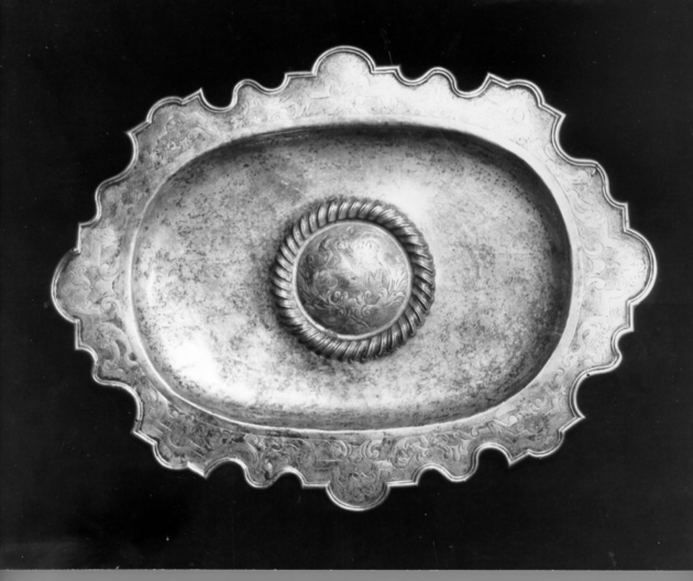 piatto da parata - bottega toscana (sec. XVIII)