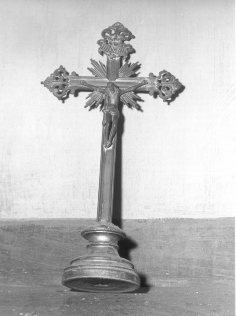 croce stazionale - ambito toscano (fine/inizio secc. XVIII/ XIX)